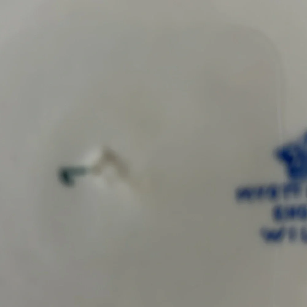 19th century blue Willoware Myott son& co England willow 7 inch Soup Bowl - Picture 6 of 8